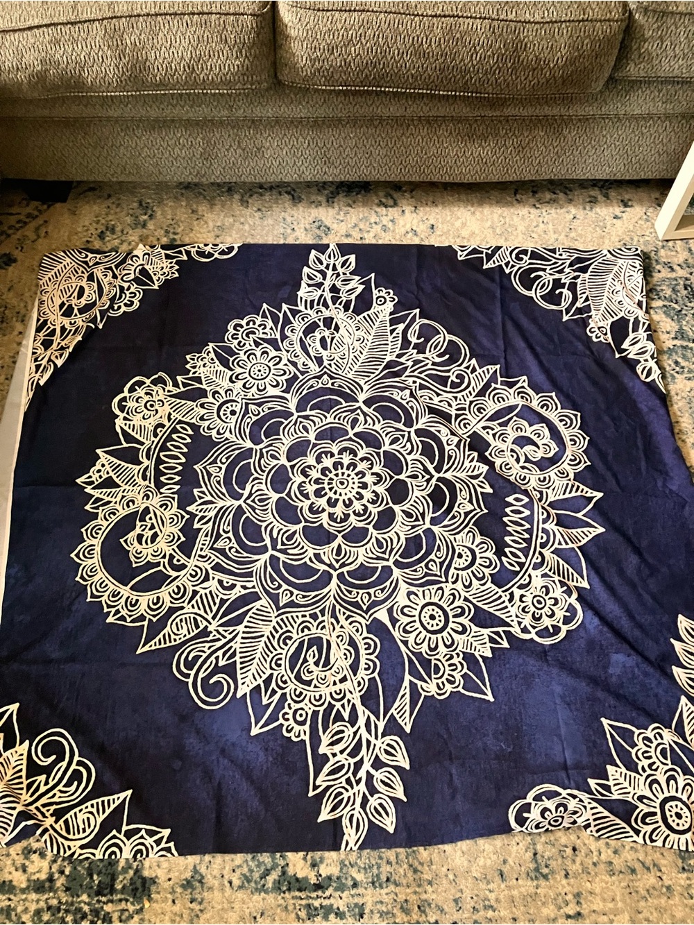 Flower Mandala wall hanging tapestry
